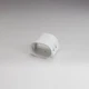 RECTORSEAL 84009 LINESET COVER 3-1/4" x 3-1/2" PVC WHITE UV/FIRE RESISTANT