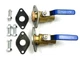 1" Grundfos  15/26 Bronze Dielectric Isolation Valve Pair,  Sweat  part 96806137