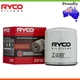 New * RYCO * Oil Filter For TOYOTA CROWN UZS151;155;157 4L V8 Petrol 1UZ-FE