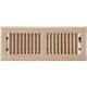 (1)-Home Impressions 4 In. x 12 In. Natural Oak Floor Register WF0412N0