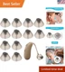 High-Quality Silicone Hearing Aid Domes - 12 Pack for Superior Sound Experience