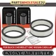 2x Engine Air Filter for Buick Chevrolet GMC Cadillac Nissan Oldsmobile Pontiac