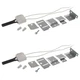 (2) Ignitor to replace Norton Model 271N 0828 Furnace Hot Surface HSI