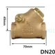 TOYO Valve DN20 125S 200WOG 125H-BNS-N Steam Check Valve