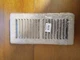 FLOOR VENT REGISTER, BROWN TRUAIRE 150MB-04X10 4" x 10" 2 WAY 