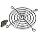 1PC HAMMOND MFG FAN80FG Guard, Fan, Steel, 3.15 In, Chrome Plated, Hardware