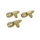 CPS Products AVT45 1/4in SAE Mx1/4in SAE F Knurlx1/4in SAE M Adapters