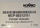 KMC Controls MCP-80312101 DAMPER ACTUATOR 3-12 PSI