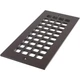 4" x 12" Aluminum Grille, Oil Rubbed Bronze - Reggio Registers HVAC Decor