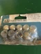 NEW - JB NFT5-4 1/4" SAE Quick Seal Brass Cap w/ O-Ring 9-Pack Stop A/C Leaks