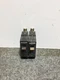 Lot of 2 GE General Electric 20A CIRCUIT BREAKER THQB Type 1 Pole 20 Amp 