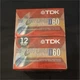 TDK Superior D60 Normal Bias Recordable Cassette Tape 12 Pack