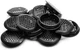 Piutouyar 20Pcs 53Mm/2.1" Air Vents round Soffit Vents, Stainless Steel Circular