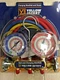Yellow Jacket Refrigeration Gauge SET R404a, R410a, R22 w/60" Hoses, 42004