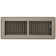TRUaire 6-Inch x 10-Inch Floor Supply Grill Register - Brown (&lrm;150MB/04x10)