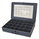 GRAINGER APPROVED CPS1LAA6GR CapScrewAssort,Metric,Black Oxide,169pcs 53WP99