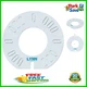 Durable Replacement Burner Mounting Gasket, Universal 4'', Fits Beckett Models