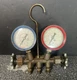 Robinair  11692 & 11693 HVAC Hoses & Gauge Set w/Brass Fittings--VINTAGE