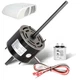 RV AC Fan Motor with Capacitor, Replacement for Coleman Mach Rv Air... 