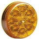 Maxxima M16280Y Amber 2-1/2" Round LED Clearance Marker Light