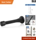 Superior Protection 12 Pack Heavy Duty Black Door Stops - A Must-Have for Homes