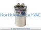 Climatek Motor Run Capacitor 35 uF MFD 440 Volt Round Fits Supco CR35x440R
