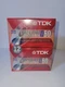 TDK D60 Superior Normal Bias 12-Pack Blank Recordable Cassette Tapes New Sealed