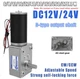 DC 12V/24V 6RPM~470RPM Worm Gear Motor Speed Adjustable DC Gear Motor 5840-31ZY