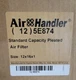 NEW SEALED BOX ~ LOT OF 12 PLEATED FURNACE FILTERS, 5E874, 12x16x1 AIR HANDLER