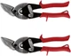 Midwest P6510L Forged Snips Offset Left Aviation Snip (2-Pack)