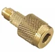 Yellow Jacket 19109 Quick Coupler,Low Loss,1/4 In Mxf,0 Deg