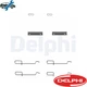 ACCESSORY KIT DISC BRAKE PAD LX0142 FOR RENAULT CLIO/II/Hatchback/Van/SYMBOL ZX