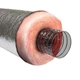 Imperial R8.0 25 ft. L X 4 in. D Silver Poly Duct