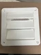 LAMBRO 604W 4-In. White Plastic Air Intake Louver Vent