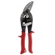 MIDWEST Aviation Snip - Left Cut Offset Tinner Shears, Made in the USA - MWT-65