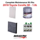 2018 Toyota Corolla iM 1.8L Complete Air, Oil & Cabin Filter Kit (0W-20)
