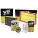 Wix Air / Cabin Air / Fuel / Engine Oil Filter Kit For Jaguar XJ8 Vanden Plas