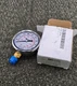 WEISS LF251-200-4L: 1/4" LOWER MOUNT 0-200 PSI & KPA LIQUID FILLED GAUGE