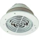 (1)-Dundas Jafine White Plastic Adjustable Eave & Soffit Exhaust Vent SEVZW