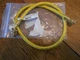 Robinair (68136A) Enviro-Guard Hose with 45&deg; Quick Seal Fittings - 36", Yellow 