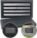 Manual Crawl Space Vent with Removable Cover and Vermin Screen - Maximize Ventil