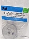 DIAL 6123 Adjustable Pulley for 1/3 HP Motor 3-1/4" Dia. 1/2" Bore - NEW