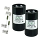 189-227 uf/MFD 110-125 VAC volts USA BMI Start Capacitor with Resistor - Lot-2
