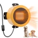  Neighborhood Dog House Heater Wall Mount, 10ft Anti Bite Cord, 400W Yellow
