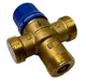 Cash Acme 3/4 Inch Thermostatic Mixing Valve w Checks, Sharkbite Conn 24505