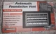 Witten Brown Automatic Foundation Vent, 8" x 16" 306MGR. Gray. New