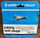 Imperial Eastman 140-F-04 Tubing Test Plug 1/4&rdquo; OD 100 PSI Brass Valve New