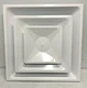 NEW Metalaire 5700-6 10/24 01 24" X 24" White Ceiling Diffuser 10" Neck B9A