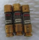 NEW LOT OF 3 BUSSMANN FUSETRON FUSE FRN-R-30 30A AMP 250Vac