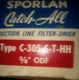 NEW, SPORLAN CATCHALL  C305-S-T-HH 5/8" ODF  SUCTION LINE FILTER DRIER